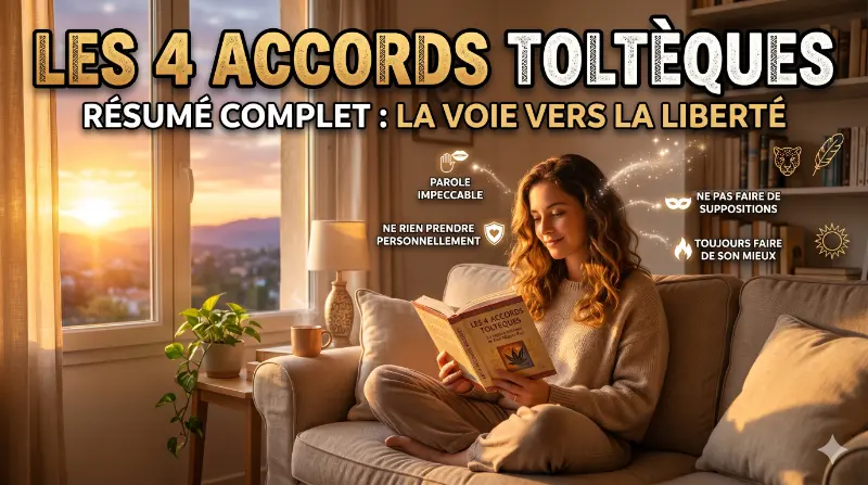 Résumé des 4 Accords Toltèques de Don Miguel Ruiz — Les 4 règles qui changent la vie