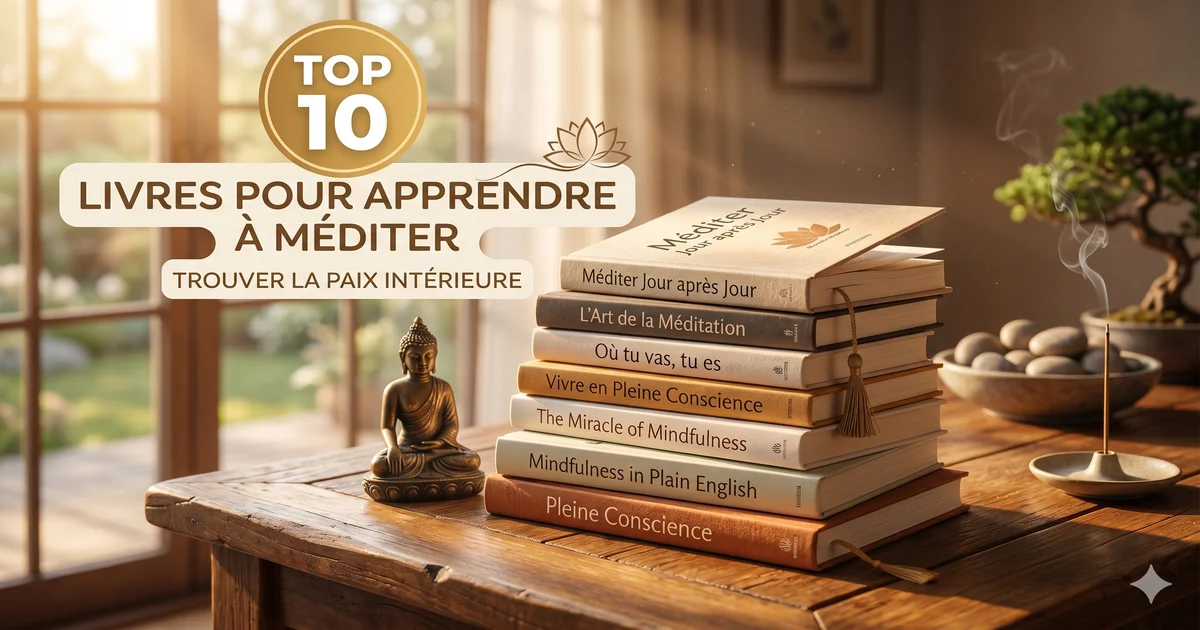Top 10 des livres pour apprendre à méditer